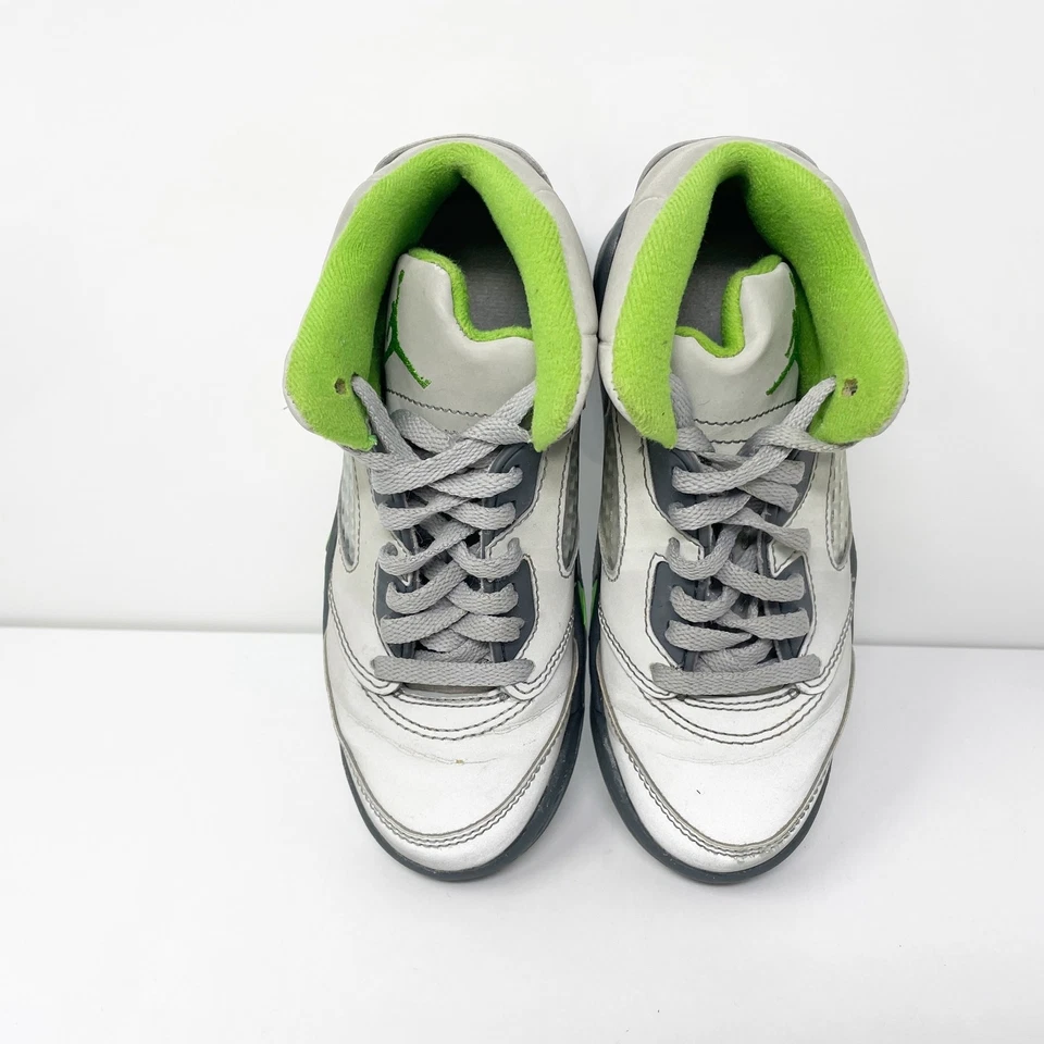 Nike Niños Air Jordan 5 DQ3735-003 Gris Zapatos de Baloncesto Tenis Talla 12C Foto 4 de 4