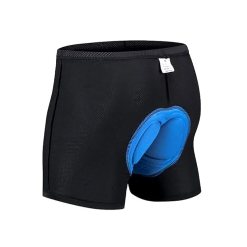 Caleçon de cyclisme pour homme avec rembourrage gel ergonomique taille L noir