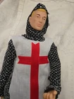 Blonde GI Joe Dressed As Crusader