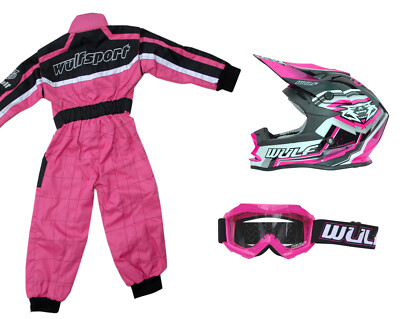 pink motocross kit