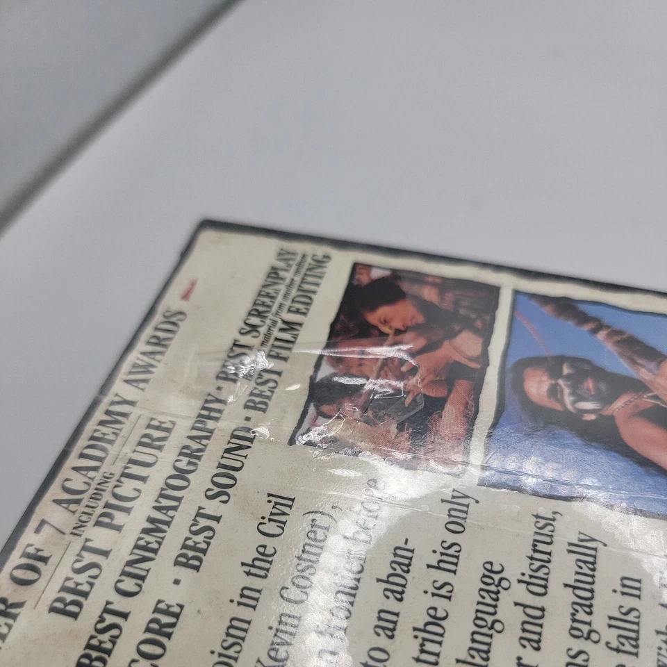 Dances With Wolves VHS Factory Sealed Studio Watermark Original Release 1990 - Image 3 of 4