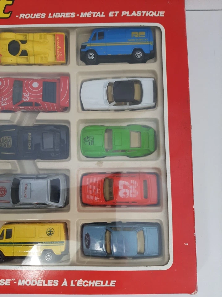 Ancien très grand coffret de voitures " 25 MINI SPORT " - MC TOY - 1/64 - Photo 4/4