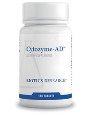 Biotics Cytozyme-AD 180 Tab Neonatal Adrenal Support Hormone Stress Balance