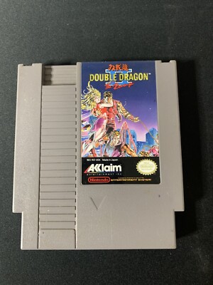 Double Dragon II 2 Nintendo Nes Video Game Cartridge