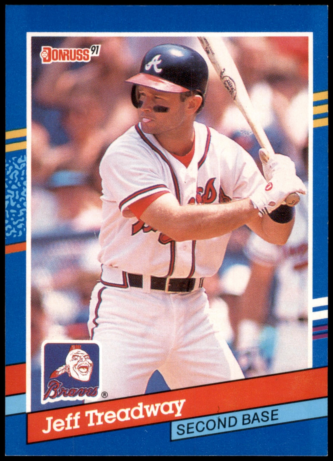 Jeff Treadway #117c 1991 Donruss