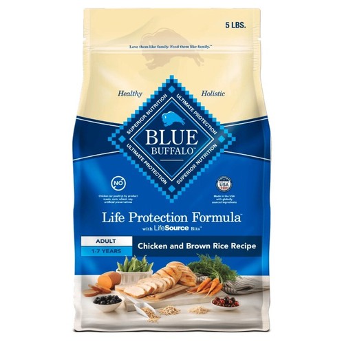 Blue Buffalo Life Protection Formula Adult Dry Dog Food,Chicken&Brown Rice