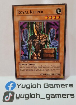 YUGIOH ROYAL KEEPER PGD-018 1 ST. EDITION COMMON  LIGHT PLAYED 