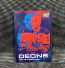 Connor McDavid DEONS EASTER EGG UNANNOUNCED 2023-24 NHL Hockey Upper Deck #D-11