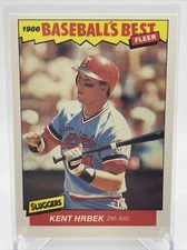 1986 Fleer Baseball's Best Kent Hrbek Baseball Card #17 NM-MT FREE SHIPPING