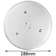 Turntable Glass Plate Tray for SAMSUNG Microwave 288mm Diameter