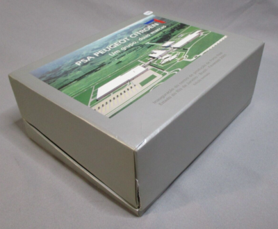 Coffret NOREV 1/43 PSA Peugeot 206 + Citroën Picasso - Usine Brésil 2001 - Miniatures Voitures
