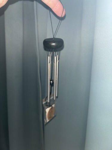 New JW Stannard Miniature Wind Chime Outdoor Garden Mini Windchime with Heart