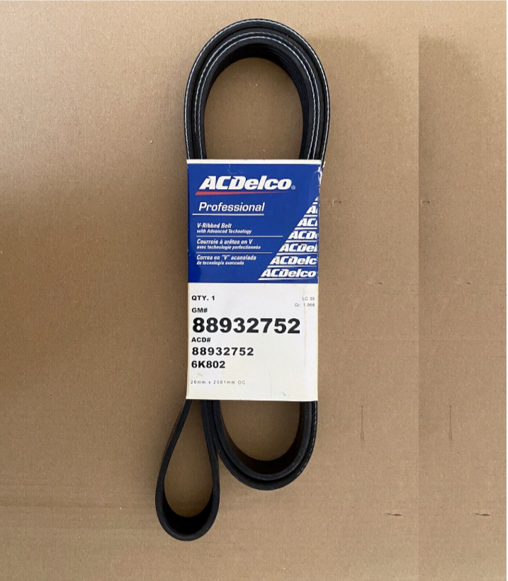NEW GENUINE ACDELCO Serpentine Belt Fit 19902004 C4 C5 Corvette LS1
