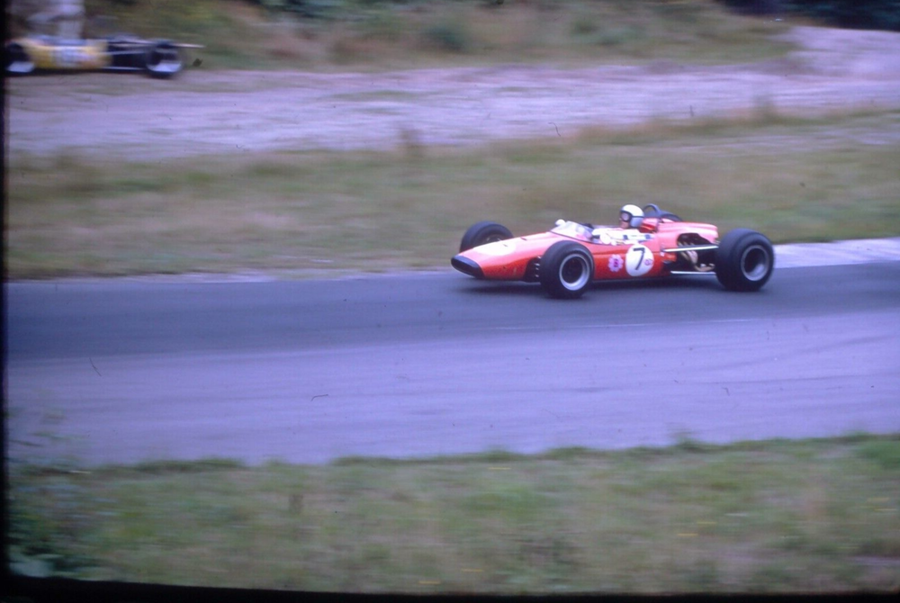 7/69 Car Race Road Racing Seattle Pacific Raceways Transparency Color Slide A36