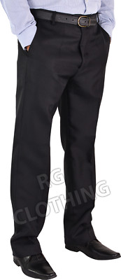 Pantaloni Lunghi 27 29 31 Poliestere Pantaloni Uomo Vita 30-62 Taglia Grande - Casual E Formale, Gamba Dritta, Vari Colori  Pantaloni Uomo