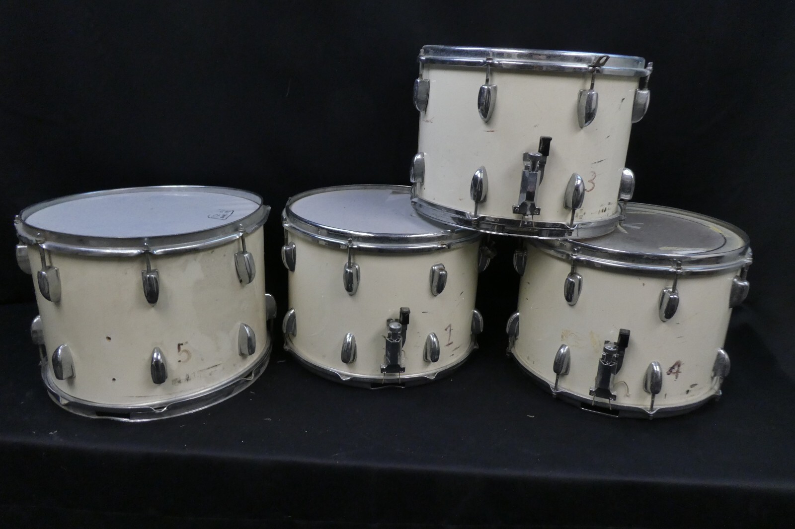 Lot of FOUR Slingerland 14x10 Marching Snare Drums eBay