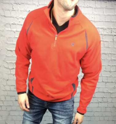 orange champion zip up