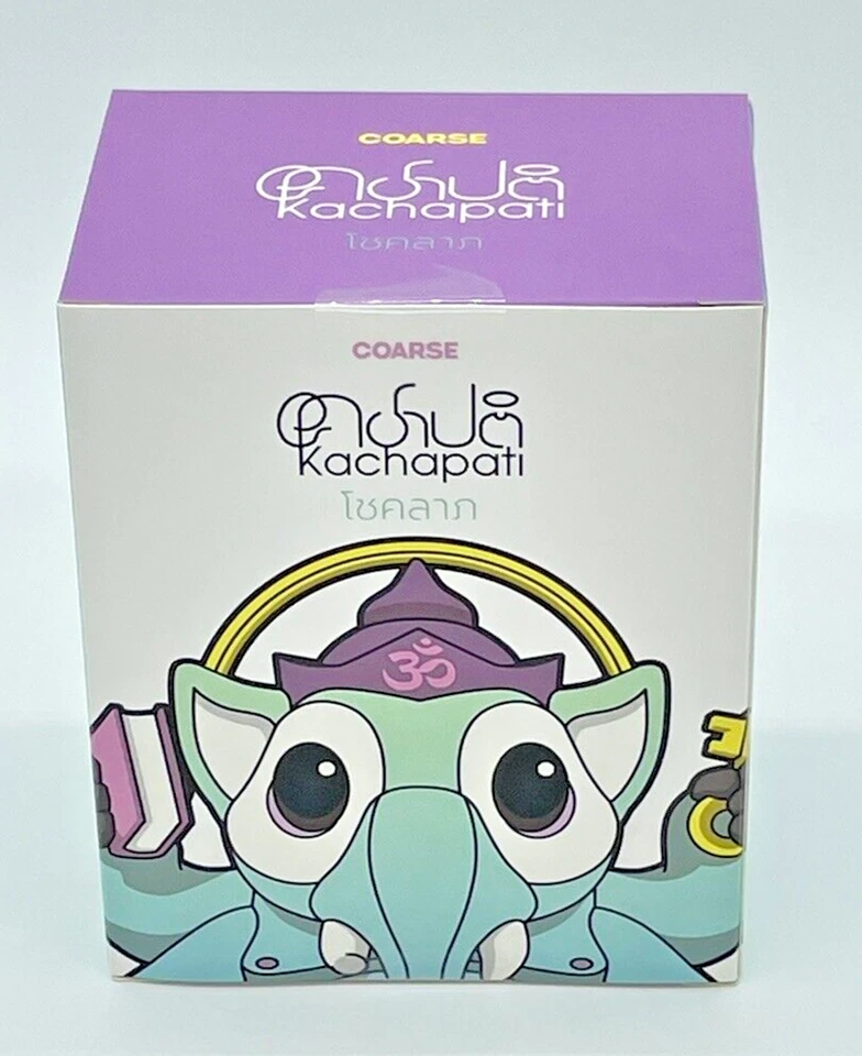 Figura de vinilo sellada Thai Toy Expo LE 200 Coarse Toys x JPX Blue Kachapati 4" nueva en caja Foto 2 de 4