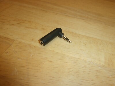 PHILMORE 547B RIGHT ANGLE 4 CONDUCTOR 3.5MM (1/8) PHONE JACK ADAPTER,NEW