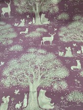 TILDA Baumwolle WOODLAND mauve - 110 cm breit -  Patchwork