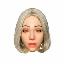 IMI European Face Mask Silicone Female Masks For Disguise Halloween Crossdresser