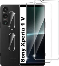 High Definition Sony Xperia 10 III,Xperia 1 VII Tempered Glass Screen Protectors