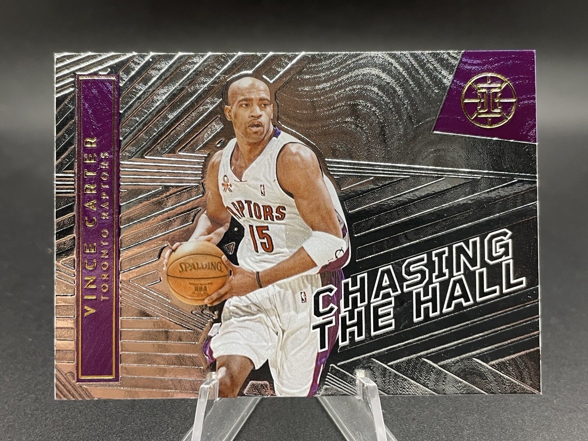 2021-22 Panini Illusions Chasing the Hall #15 Vince Carter