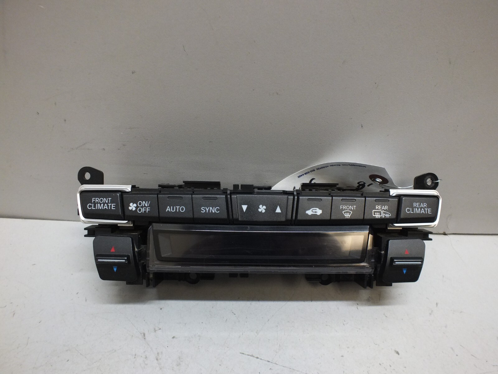18 19 20 2018 2019 2020 HONDA ODYSSEY CLIMATE CONTROL 79600THRA530M1