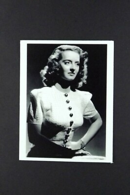 1 x Karte Adler Design Stars of the Silver Screen Bette Davis # 15 von 25