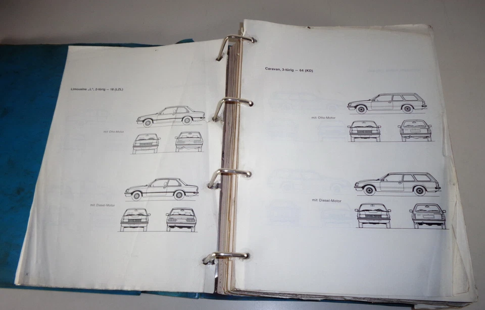 Manual De Taller Opel Rekord E / Commodore C, Edición 08/1977 - Imagen 4 de 4