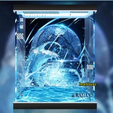 Dustproof Acrylic Display Box Case for GRAY RAVEN:PUNISHING Lamia 1/7 Figure