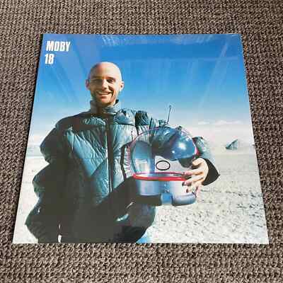 Moby   18 Vinyl Record SEALED 2xLP Black 2022