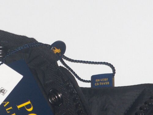 POLO RALPH LAUREN Men's Zipper Zip Iconic Diamond Quilted Vest, Jacket, BLACK - Picture 16 of 19