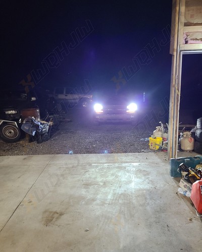 H4 9003 LED Headlight Kit High Low Beam Conversion Kit 6000K White - Foto 5 di 13