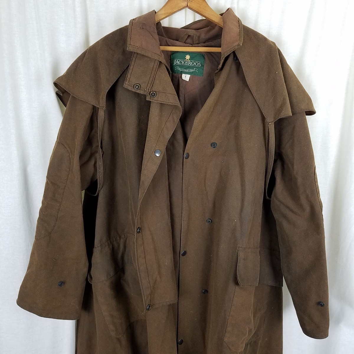 Jackeroos Oiled Canvas Duck Waxed Cape Top Stockman Drovers Jackeroos Oiled Canvas Duck Waxed Cape Top Stockman Drovers