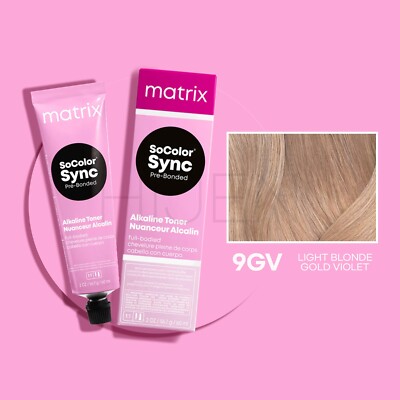MATRIX SoColor Sync Pre-Bonded Alkaline Toner or Cream Developer (Choose Yours)
