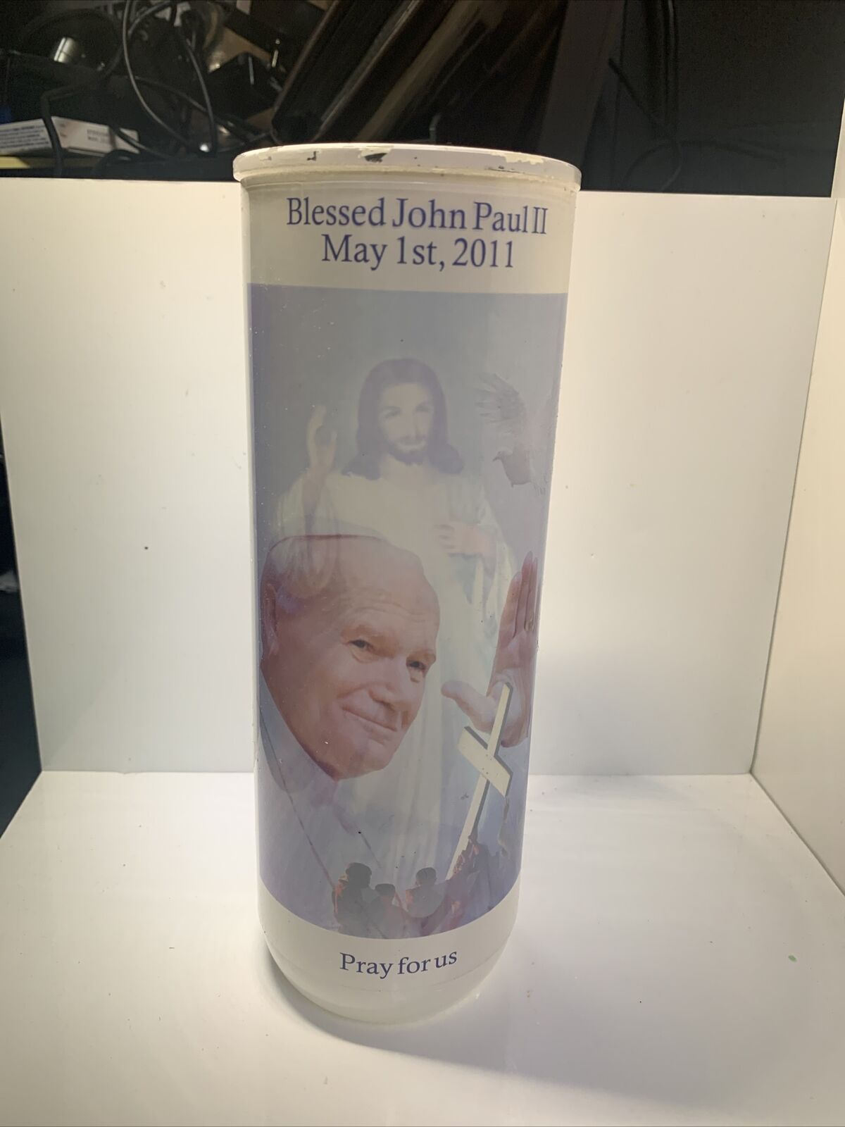 blessed john paul ii may 1 st 2011 candle holder