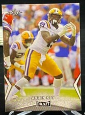 2018 Leaf Draft Rookie Card #5 Arden Key LSU Tigers