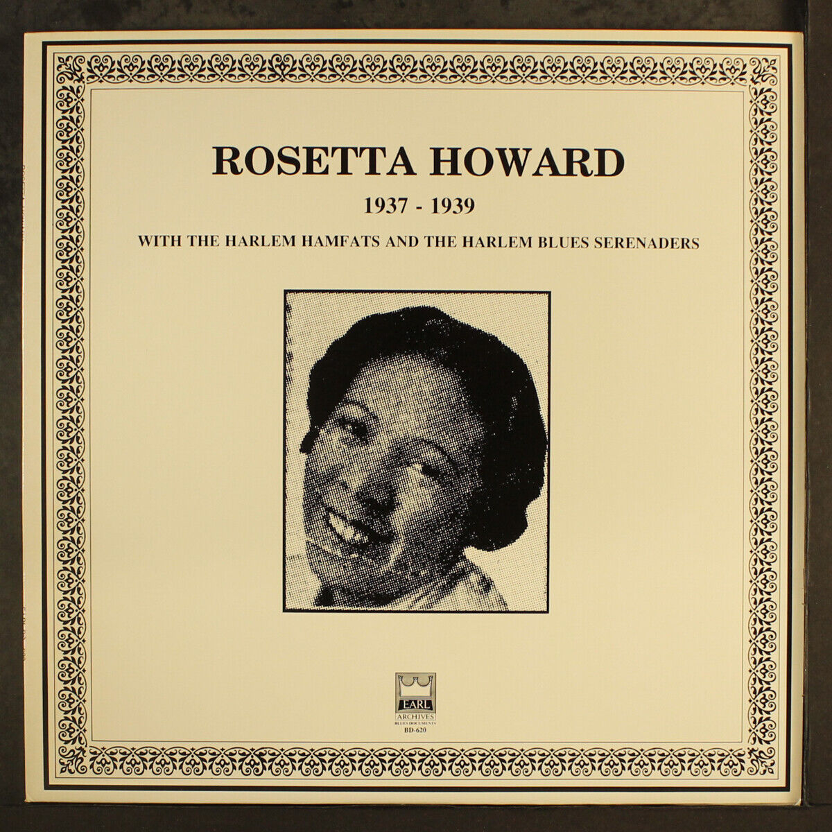 ROSETTA HOWARD: 1927-1939 DOCUMENT 12" LP 33 RPM Austria