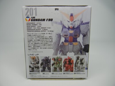 FW GUNDAM CONVERGE #14 No. 201 F90 Gundam F90 Figure BANDAI #14 | eBay