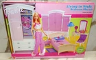 Vintage Barbie Living in Style Bedroom Playset 2002 Mattel 67552 RARE Sealed