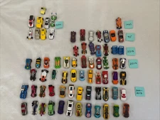 Hot Wheels Diecast Lot of 71 Various Models 90” 80” 20” 2014, 2016 & Extra