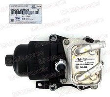 OEM ® 2.5L TURBO Oil Filter Complete 2021-2024 Kona Elantra K5 Sonata 263002M805
