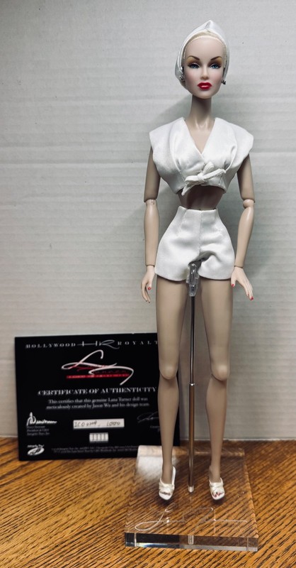 2008 Integrity Toys – ‘Iconic Lana Turner' – Hollywood Royalty  – LE:1000 #LT001