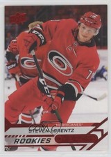 2020-21 Upper Deck Overtime Rookies Red 73/99 Steven Lorentz #117 0d2