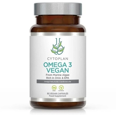 Cytoplan Omega 3 Vegane Meeresalgen DHA & EPA - 60 Kapseln