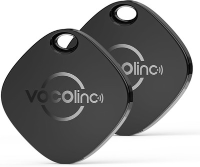 Air Tracker Tags 2 Pack, Key Finder Luggage Tag Work with Apple Find My APP (Ios