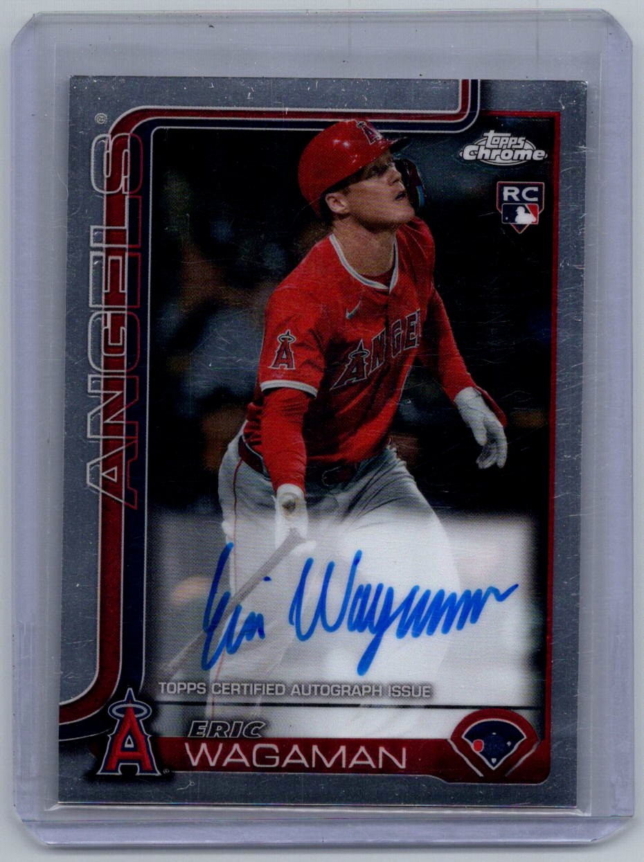 2025 Topps Chrome #RA-EW Eric Wagaman Rookie Autographs