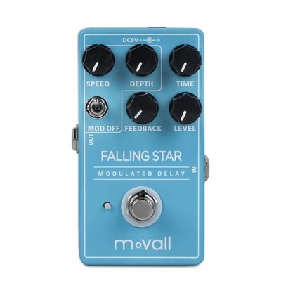 MP104 Falling Star Gitarreneffektpedal Moduliertes Delay Gitarreneff6197