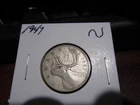 1947 - Canada Silver 25 Cent - Canadian quarter